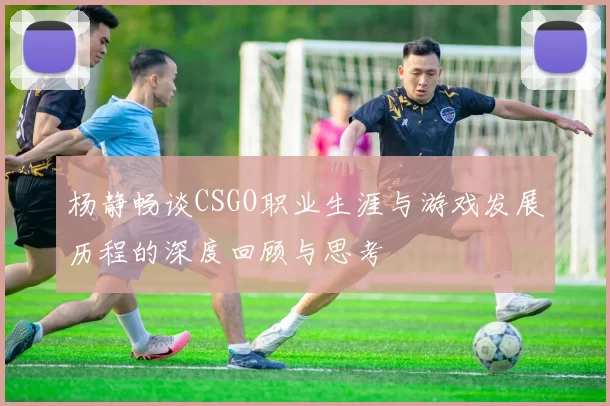杨静畅谈CSGO职业生涯与游戏发展历程的深度回顾与思考
